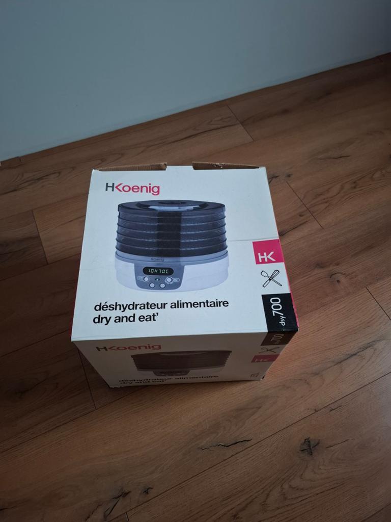 Voedseldroger hkonig dsy700 (1x gebruikt!), Ophalen of Verzenden, Nieuw