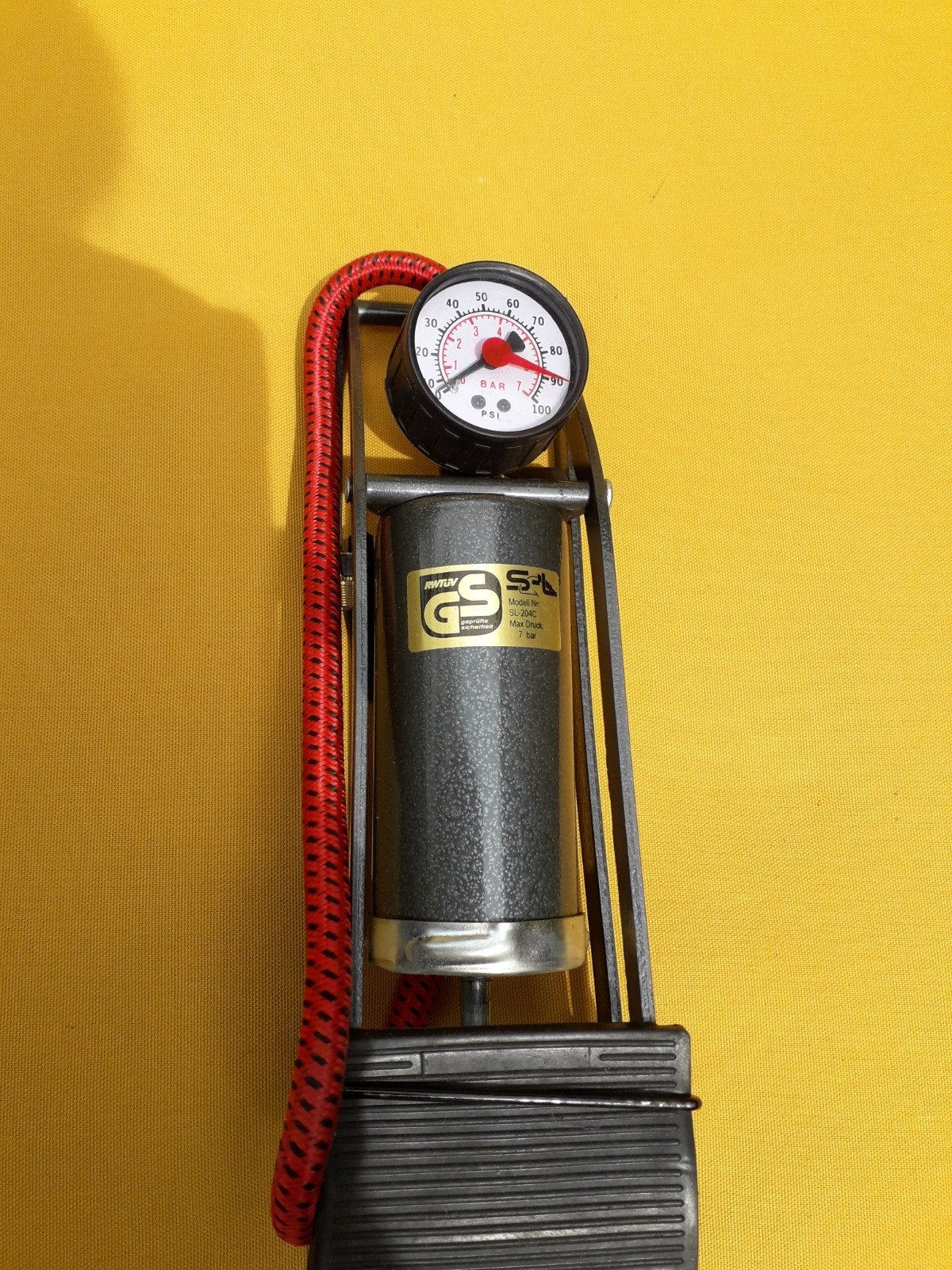 Voetpomp voor oa.tent,luchtbed,boot enz., Ophalen of Verzenden