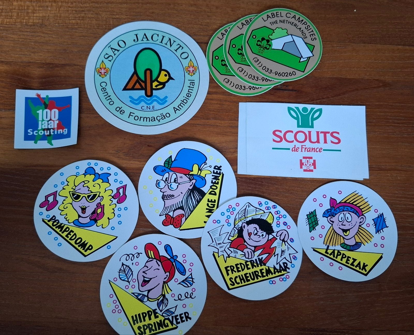 Diverse Scouting stikkers, Ophalen of Verzenden, Embleem, Speld of Insigne