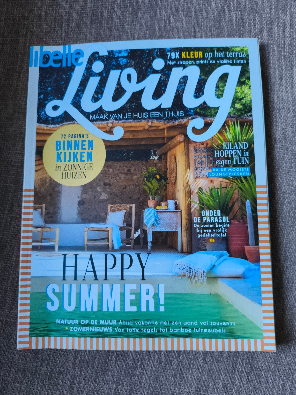 Libelle Living nummer 9 2024 - Happy Summer!, Boeken, Tijdschriften en Kranten, Ophalen, Zo goed als nieuw, Damesbladen