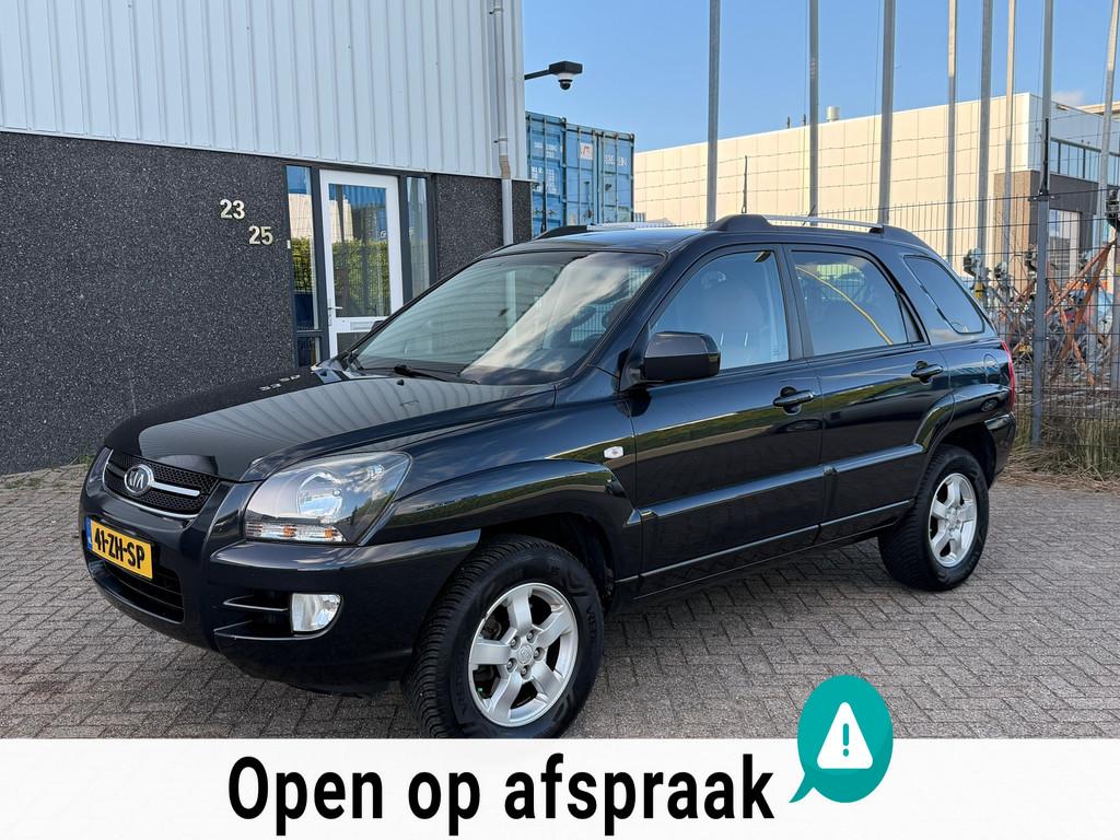Kia Sportage 2.0 CVVT X-ception 2008 CLIMA LEER, 1442 kg, Gebruikt, 4 cilinders, Zwart
