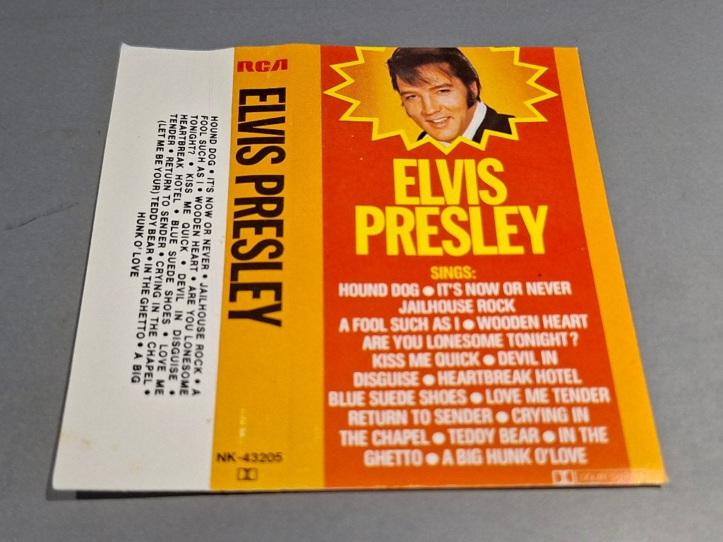 ELVIS PRESLEY - ELVIS PRESLEY (MC), Cd's en Dvd's, 1 bandje, Ophalen of Verzenden, Zo goed als nieuw, Origineel