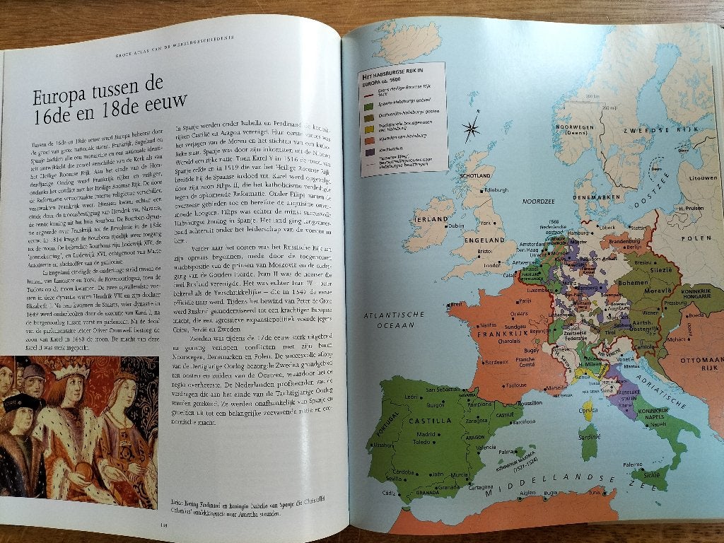 Atlas van de wereldgeschiedenis, Ophalen of Verzenden, Zo goed als nieuw, Overige gebieden
