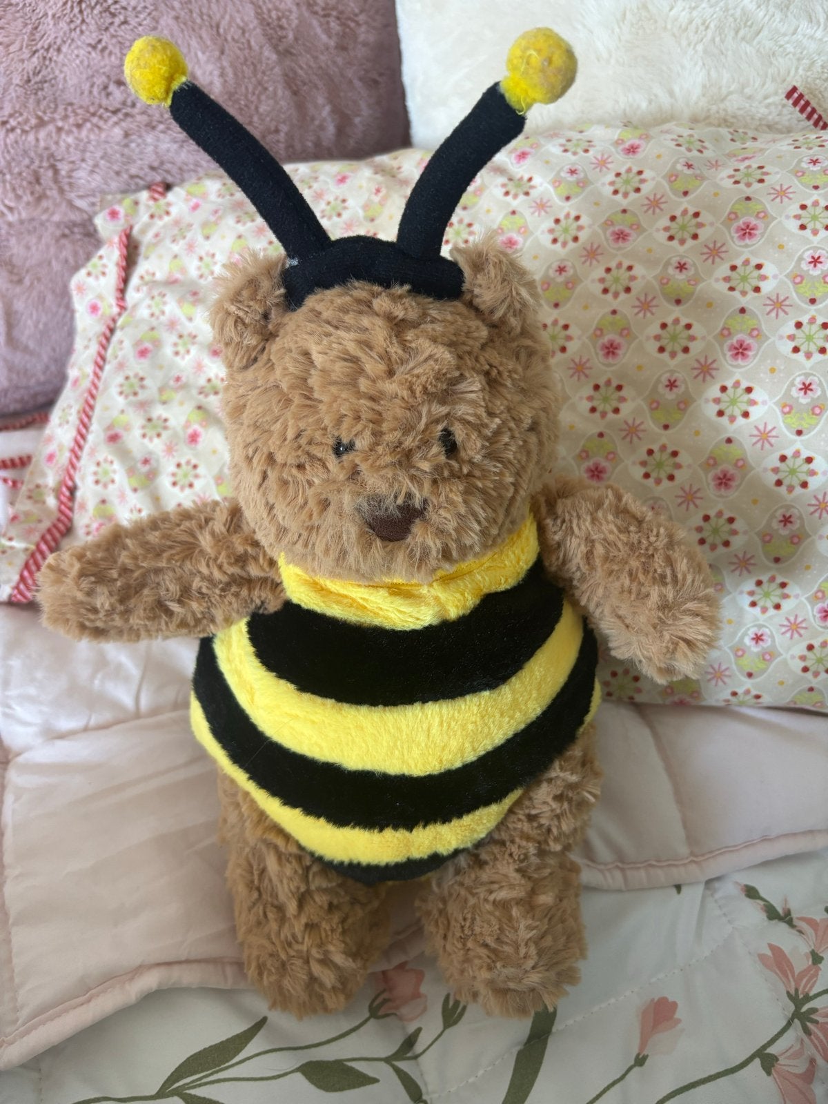 Jellycat Bashful Bee knuffel - Zeldzaam en gepensioneerd, Jellycat, Overige typen, Ophalen of Verzenden, Middelgroot (20 tot 80 cm)