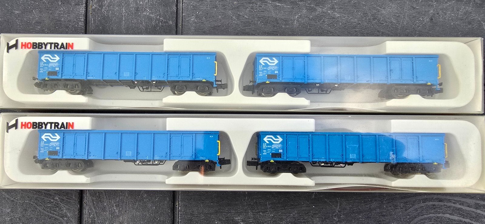hobbytrain H23417 NS Eanos 2 setjes, 4 wagons., Overige merken, Gelijkstroom, Wagon, Ophalen of Verzenden