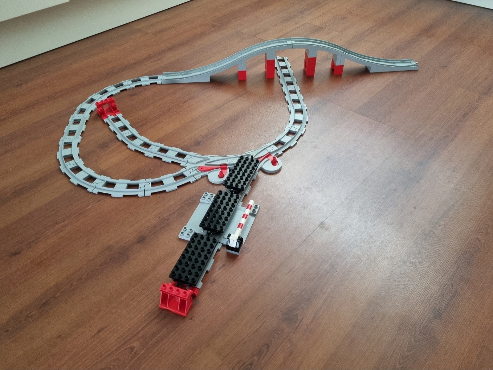 Duplo rails wagon brug wissels, Ophalen of Verzenden, Zo goed als nieuw