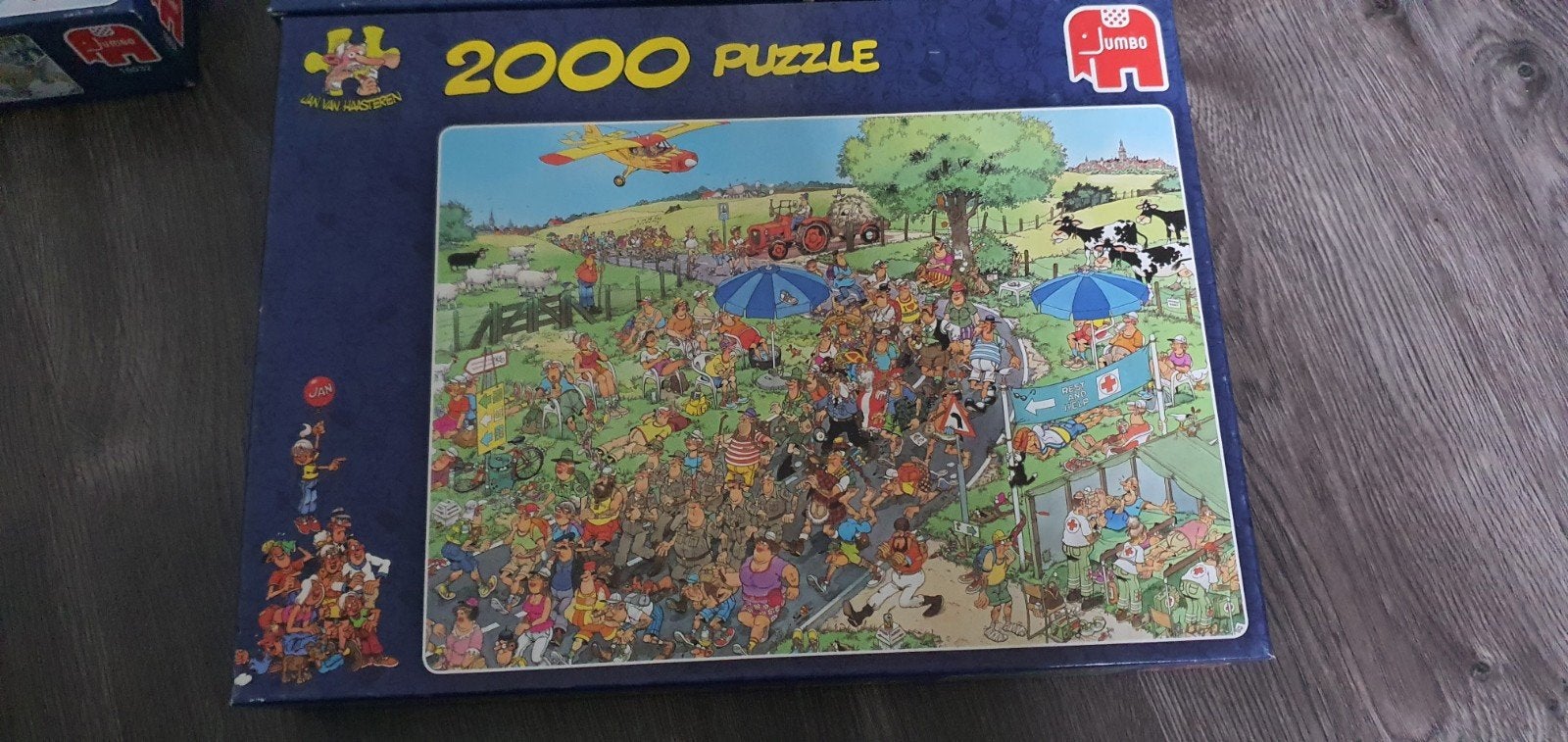 Jan van Haasteren 2000 stukjes, Hobby en Vrije tijd, Ophalen of Verzenden, Meer dan 1500 stukjes, Zo goed als nieuw