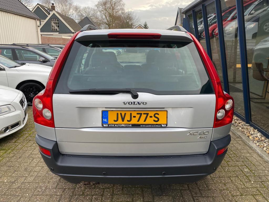Volvo XC90 2.5 T Exclusive Automaat LEER / NAVI / PDC, Gebruikt, Zwart, 2521 cc, Leder