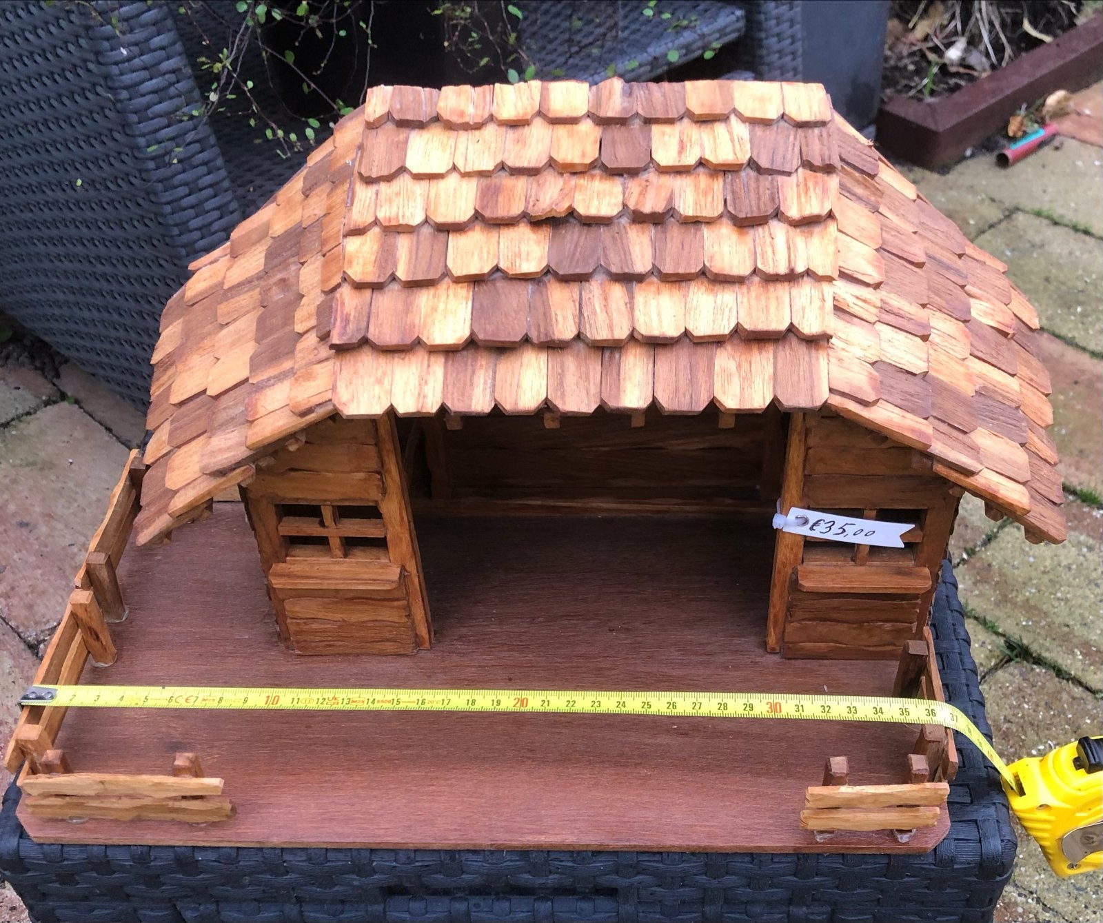 Originele handgemaakte kerststal, Ophalen, Nieuw