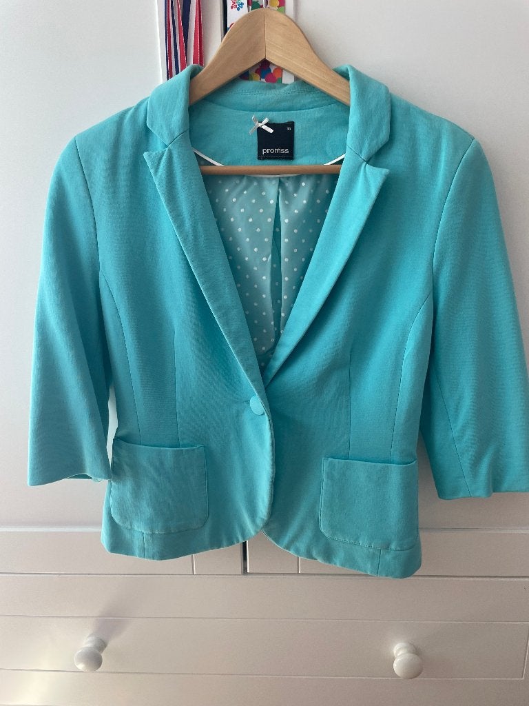 Blazer van promiss, Maat 38/40 (M), Promiss, Blauw, Ophalen of Verzenden