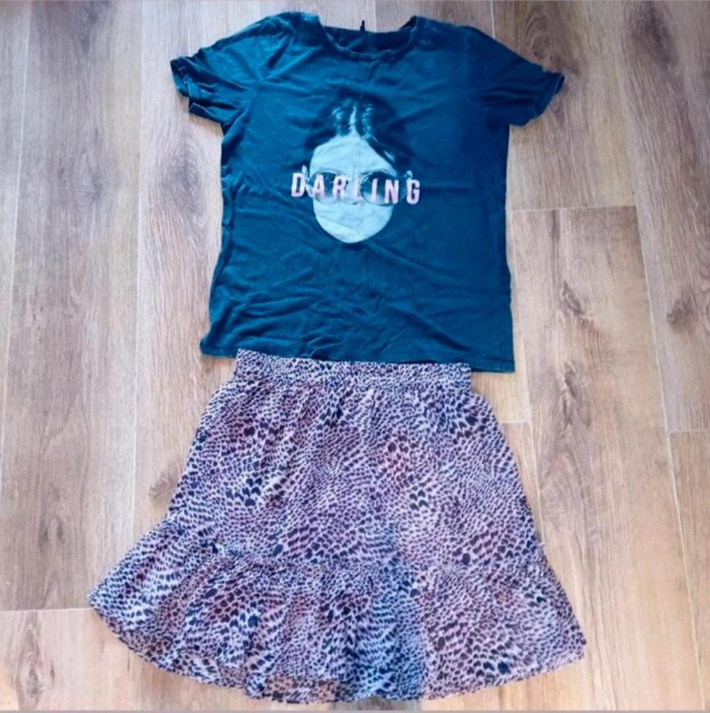Mooie set  van Only maat S, Kleding | Dames, Rokken, Only, Ophalen of Verzenden, Zo goed als nieuw, Roze