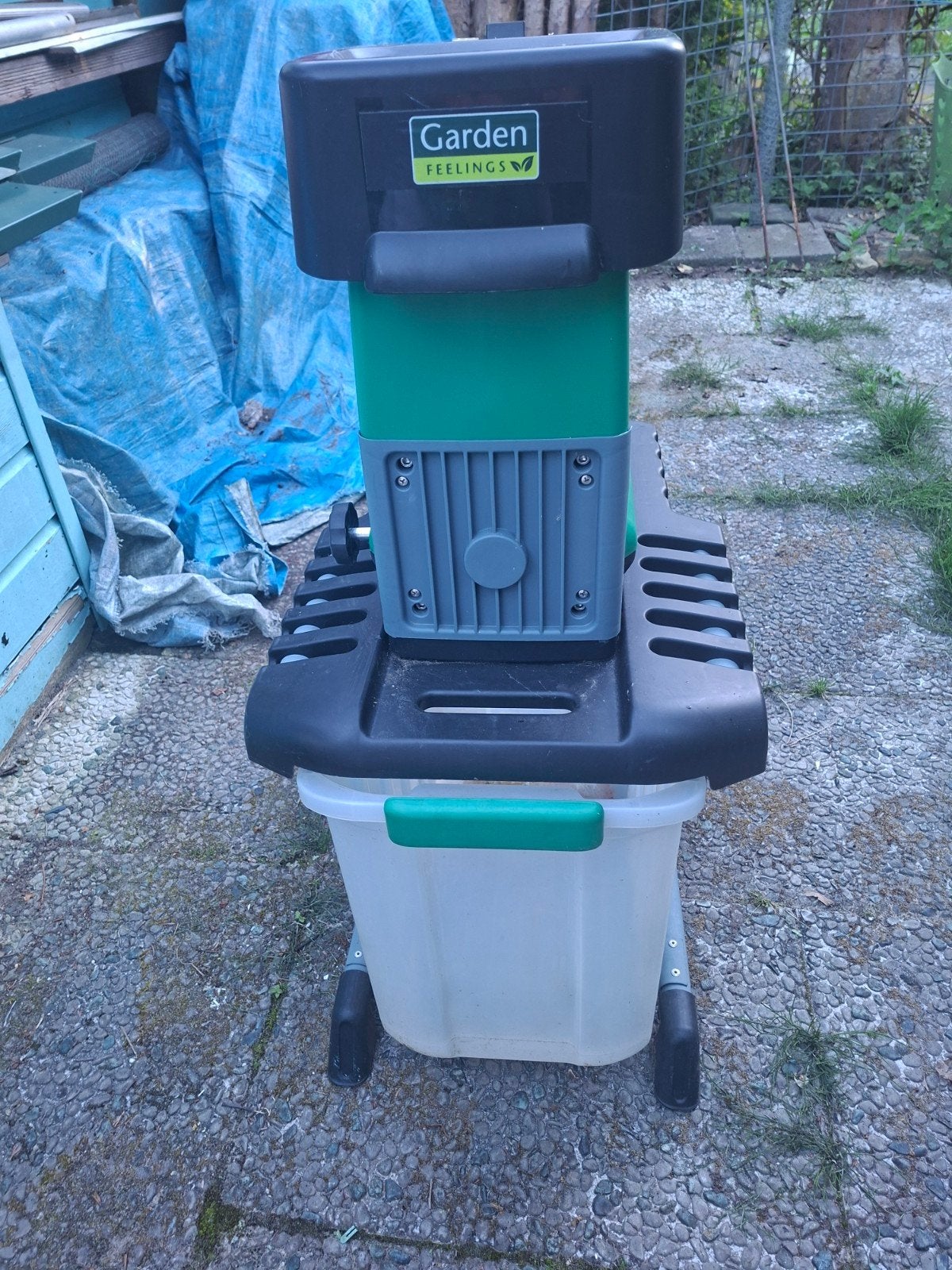 Elektrische hakselaar Garden Feelings GFLH 2850, Tuin en Terras, Hakselaars, Ophalen, Gebruikt