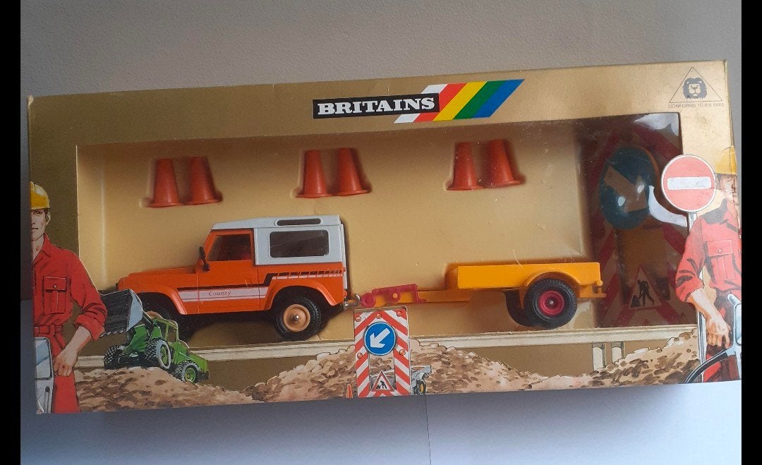 !! Gezocht!Britains Land Rover met aanhanger en accessoires., Ophalen of Verzenden, Zo goed als nieuw