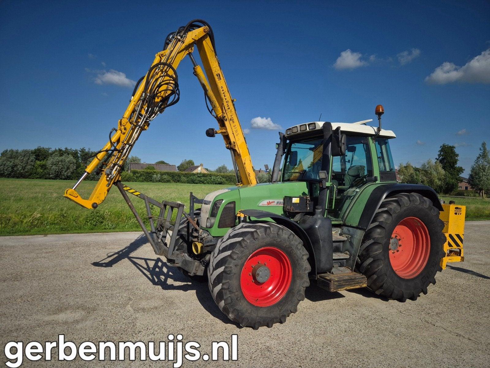 Fendt 716 Vario met Herder Grenadier MBK 230 S, Zakelijke goederen, Agrarisch | Tractoren, Ophalen of Verzenden, Gebruikt, Fendt