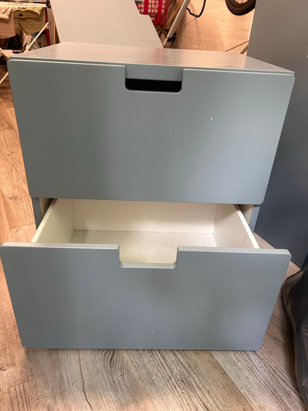 IKEA Kastje met 2 lades - B60 D50 H65, Huis en Inrichting, Kasten | Ladekasten, Ophalen, Gebruikt, 1 of 2 laden, 50 tot 100 cm