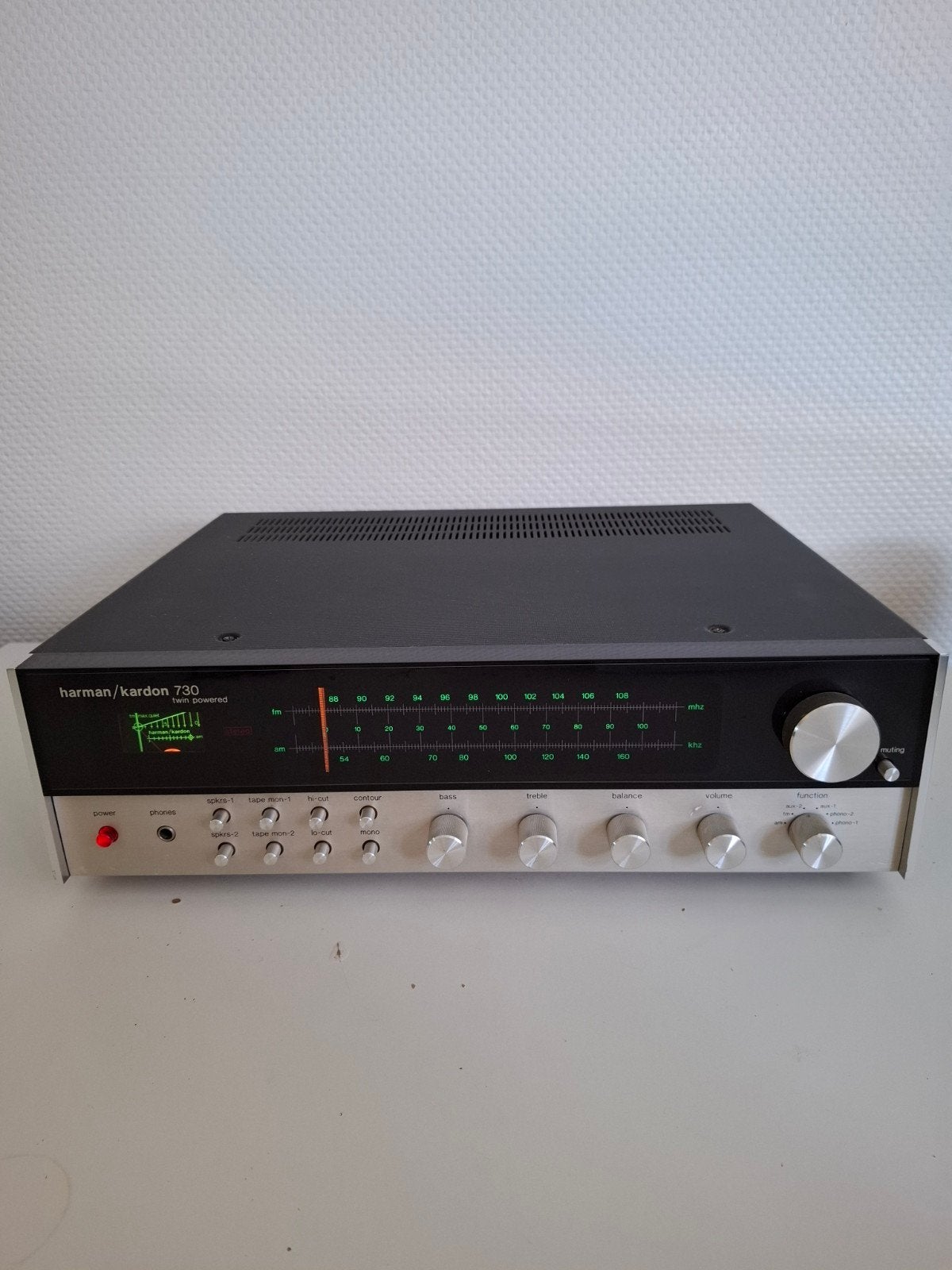 Harman Kardon 730 | Twin Powered Stereo Receiver - 1977, Ophalen, Gebruikt, Stereo, Overige merken