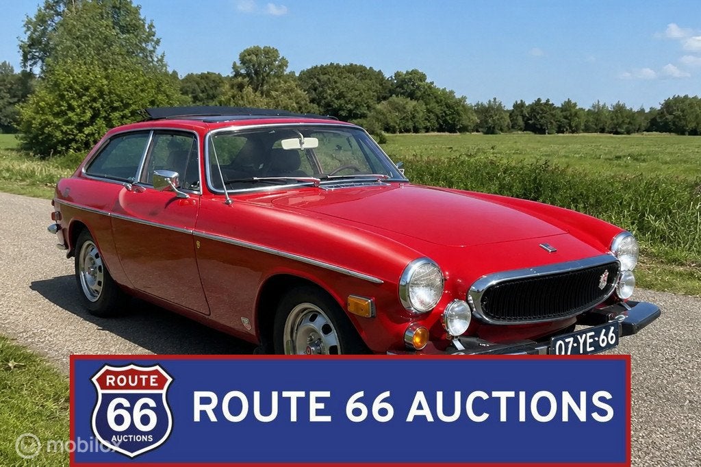 Volvo 1800 ES Overdrive | 1973 | Route 66 Auctions, Auto's, Oldtimers, Overige carrosserieën, Zwart, Bedrijf, Handgeschakeld