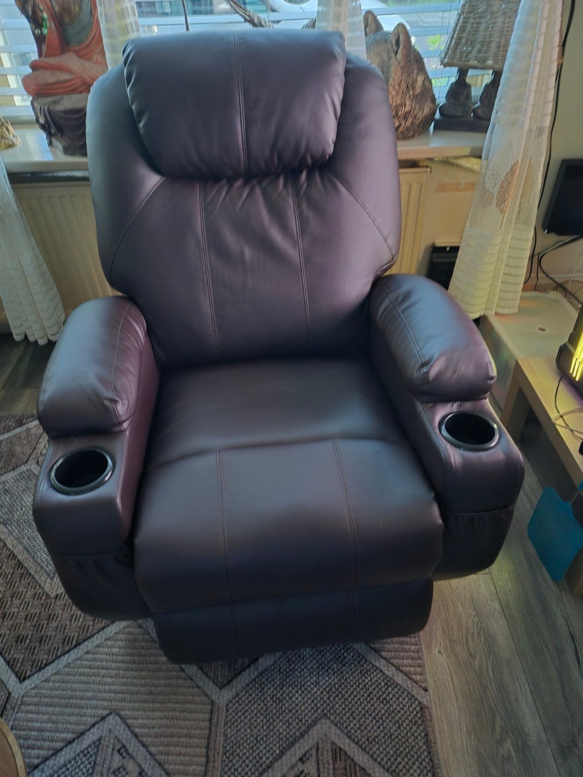 relax stoel met massage met massage stand, Ophalen, Kunststof, Nieuw, 75 tot 100 cm