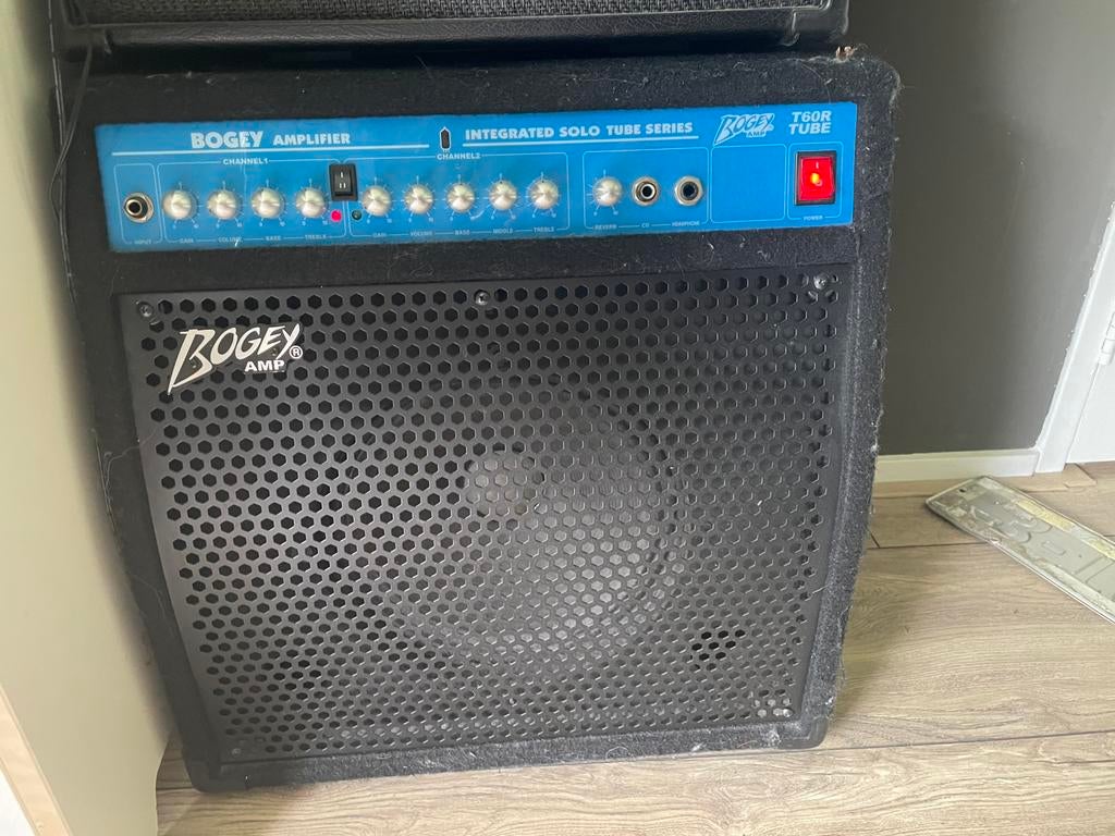 Bogey buizen versterker 60watt, Ophalen, Zo goed als nieuw, Gitaar, Minder dan 50 watt