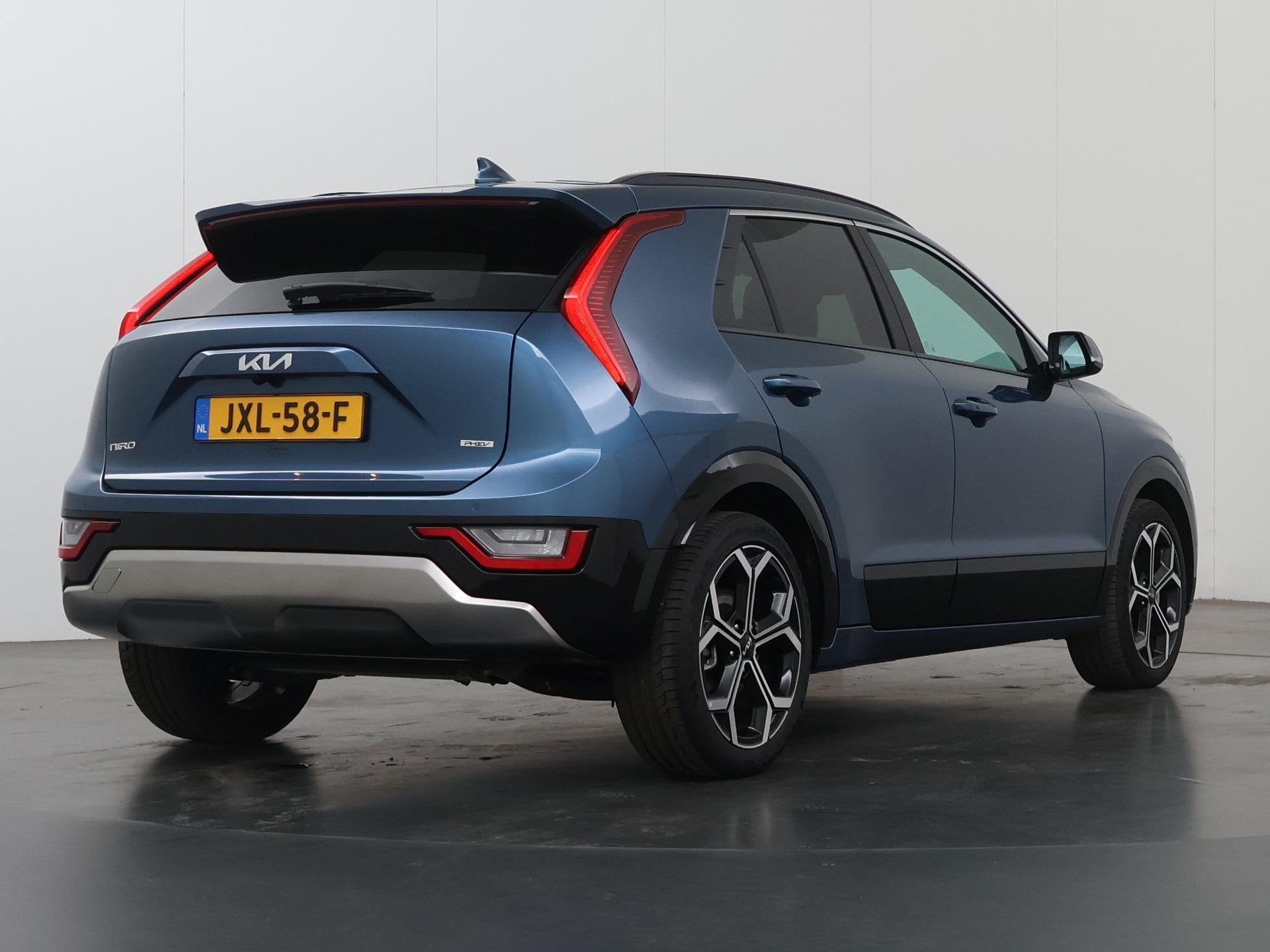 Kia Niro 1.6 GDi PHEV DynamicPlusLine Edition | SOH 99,6% |, Gebruikt, Euro 6, Blauw, Plug-in hybride