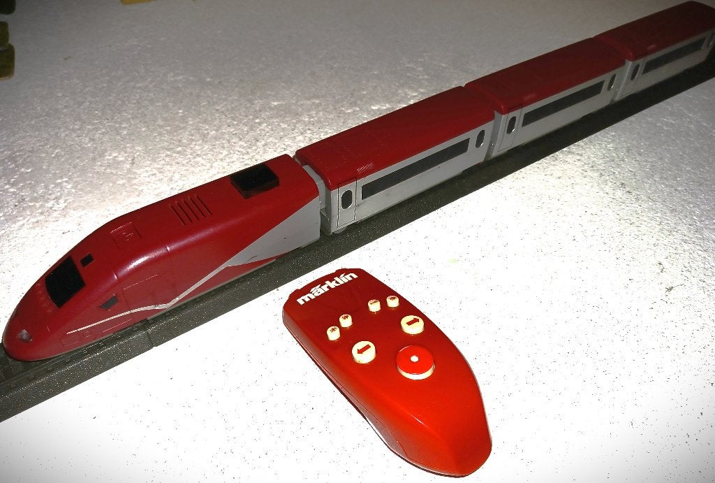 Marklin My World Treinset Thalys, Gelijkstroom, Ophalen of Verzenden, Märklin, Gebruikt