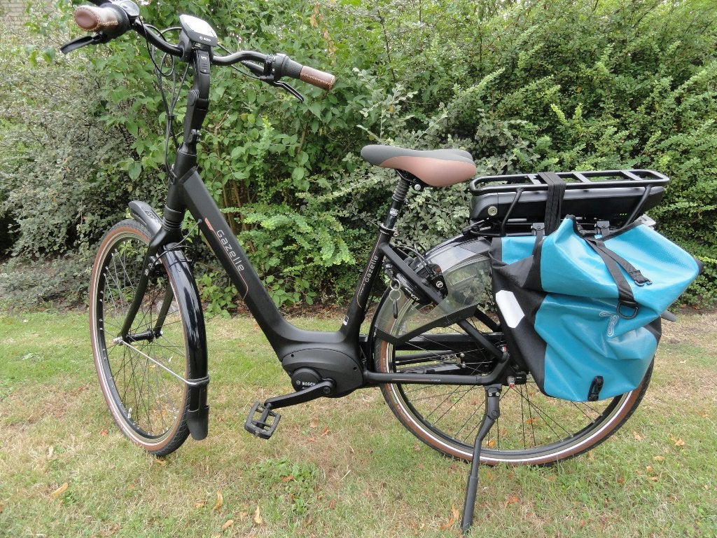 Gazelle orange c8 H M B elektrische elektrische fiets, Fietsen en Brommers, Fietsen | Dames | Damesfietsen, Ophalen, Velgrem, Versnellingen