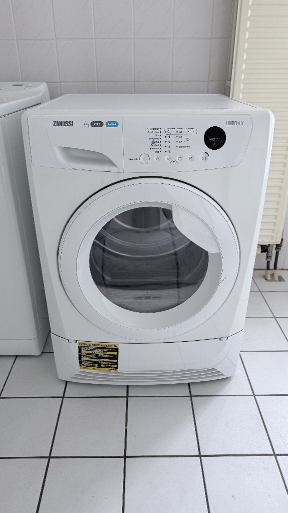 Zanussi Lindo 300 Condensdroger 8KG, Witgoed en Apparatuur, Wasdrogers, Ophalen, Gebruikt, Minder dan 85 cm, Anti-kreukfase