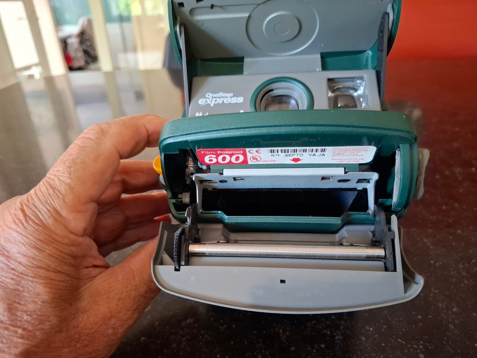 Polaroid OneStep Express 600 Instant Camera, Ophalen of Verzenden, Gebruikt, Polaroid, Polaroid