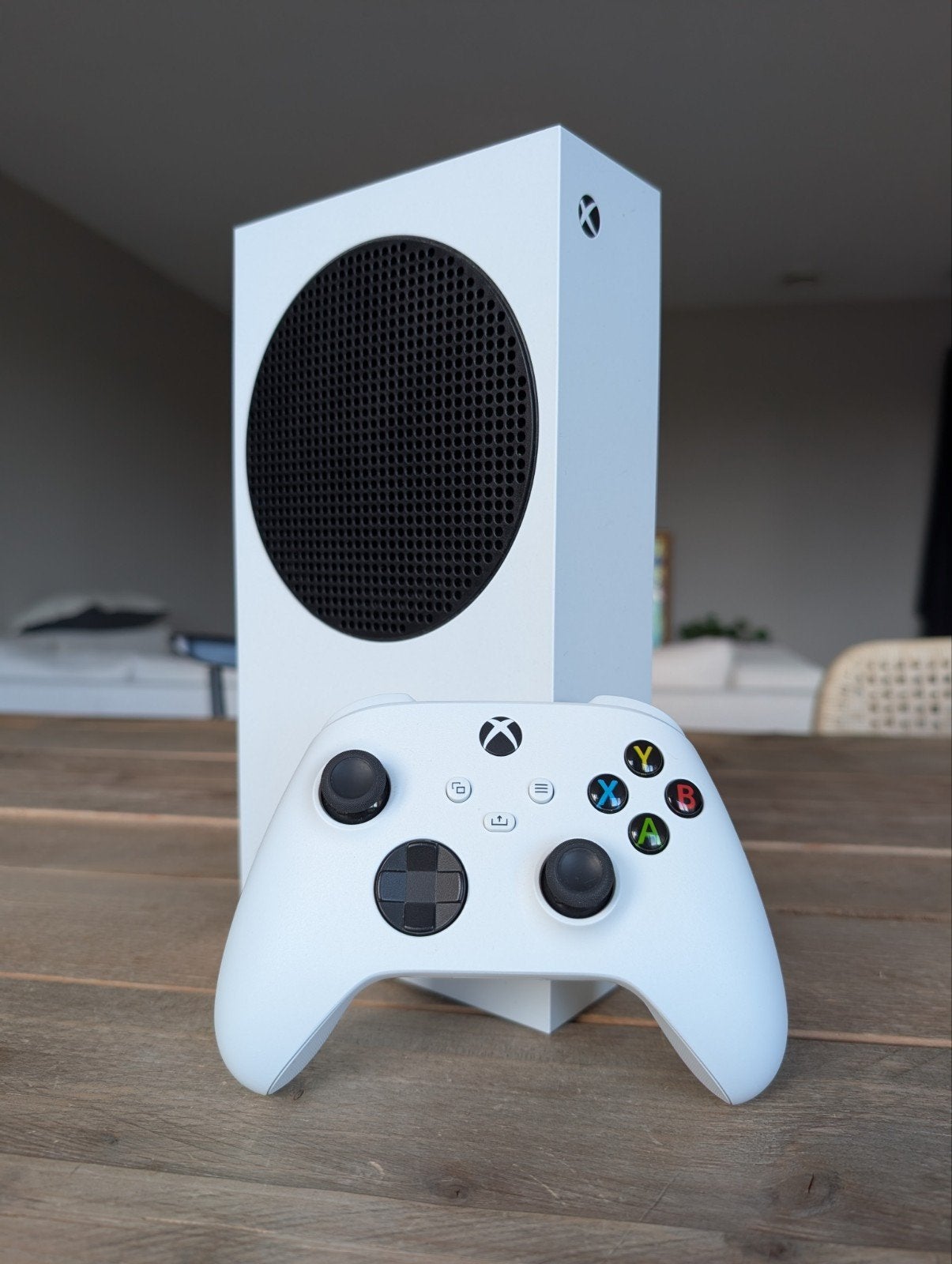 Xbox Series S 512GB ZGAN incl. controller en oplader, Ophalen of Verzenden, Zo goed als nieuw