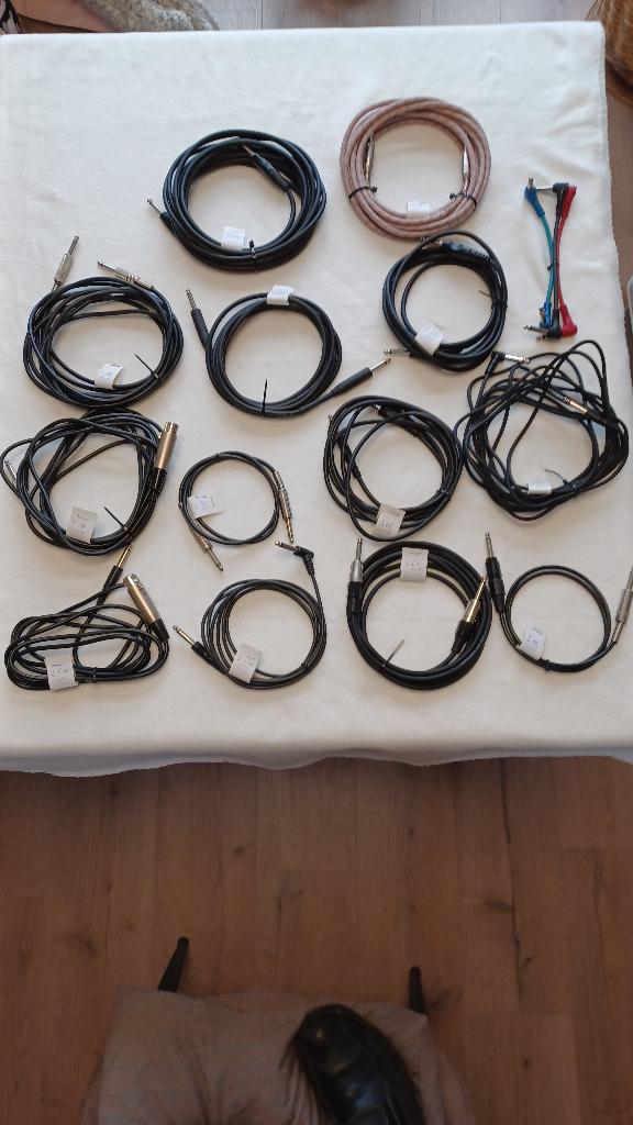 Gitaar / Microfoon kabels, Ophalen of Verzenden, Nieuw, Instrument