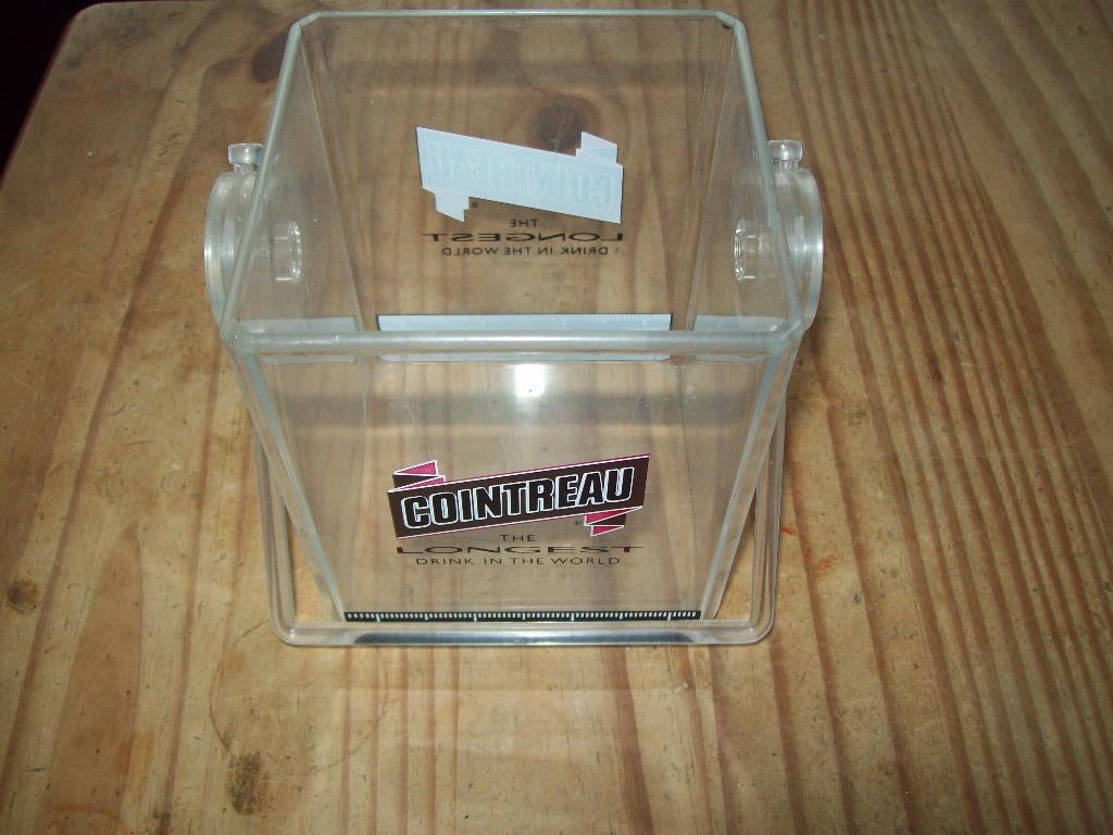 Plastic bak Cointreau 11.5/11.5cm, Ophalen, Gebruikt