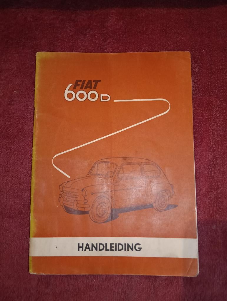 Instructieboekje Fiat 600D, Ophalen
