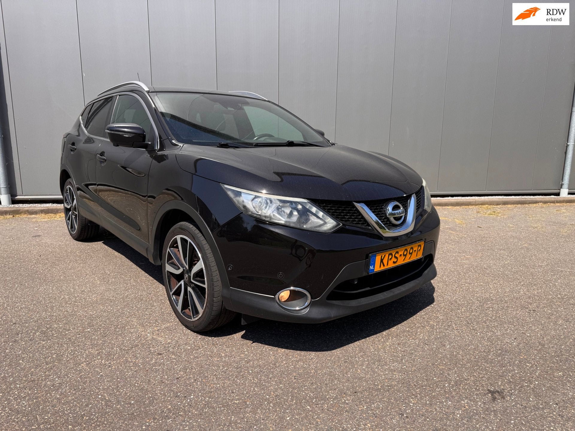 Nissan Qashqai 1.2 Tekna 360 cam.leder navi clima 19 inch, Voorwielaandrijving, Gebruikt, 4 cilinders, 116 pk