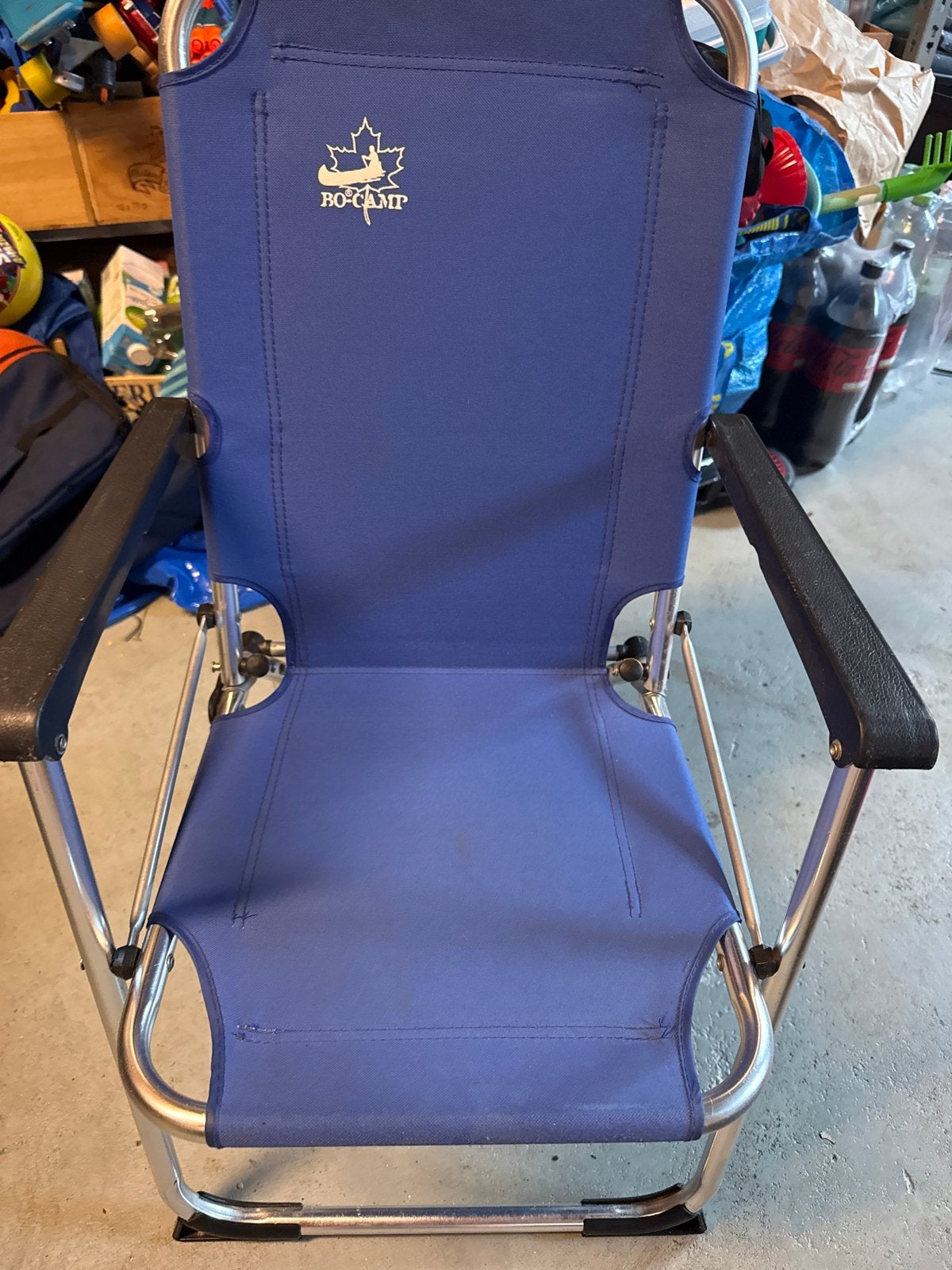 BO-CAMP Kampeerstoel voor kind - Compact en opvouwbaar, Ophalen of Verzenden, Gebruikt, Campingstoel