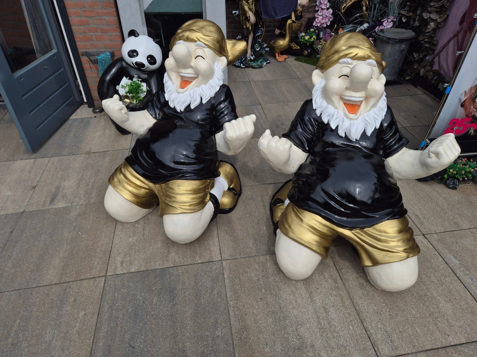 tuinkabouter, Ophalen, Zo goed als nieuw, Kunststof, Tuinkabouter