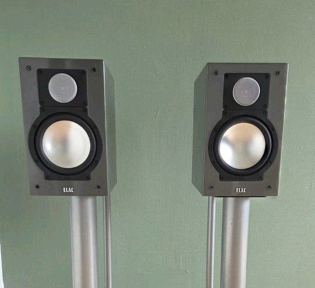 Elac CL 82 ( zonder stands), Overige merken, Gebruikt, Ophalen of Verzenden, 60 tot 120 watt