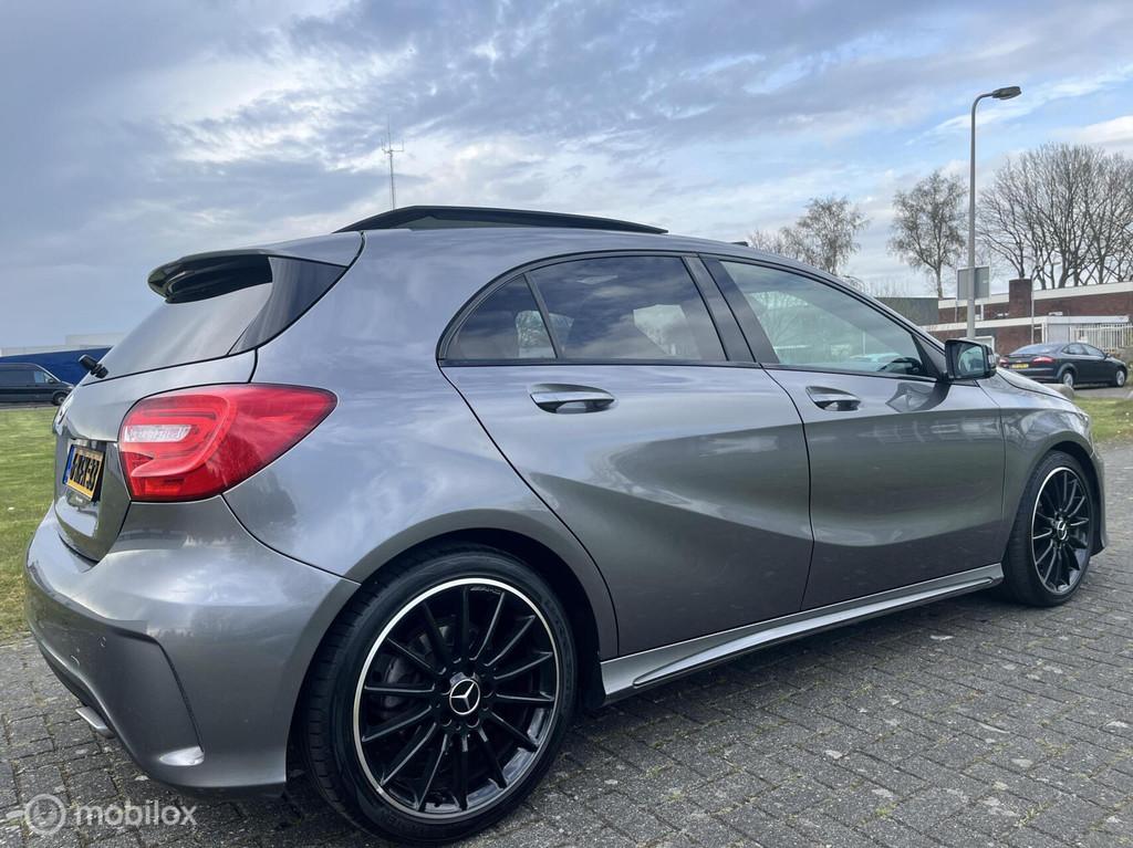 Mercedes A-klasse 200 CDI Ambition AMG / Pano / Leder / H&K, Auto's, Mercedes-Benz, Voorwielaandrijving, 136 pk, Gebruikt, Bi-Xenon koplampen
