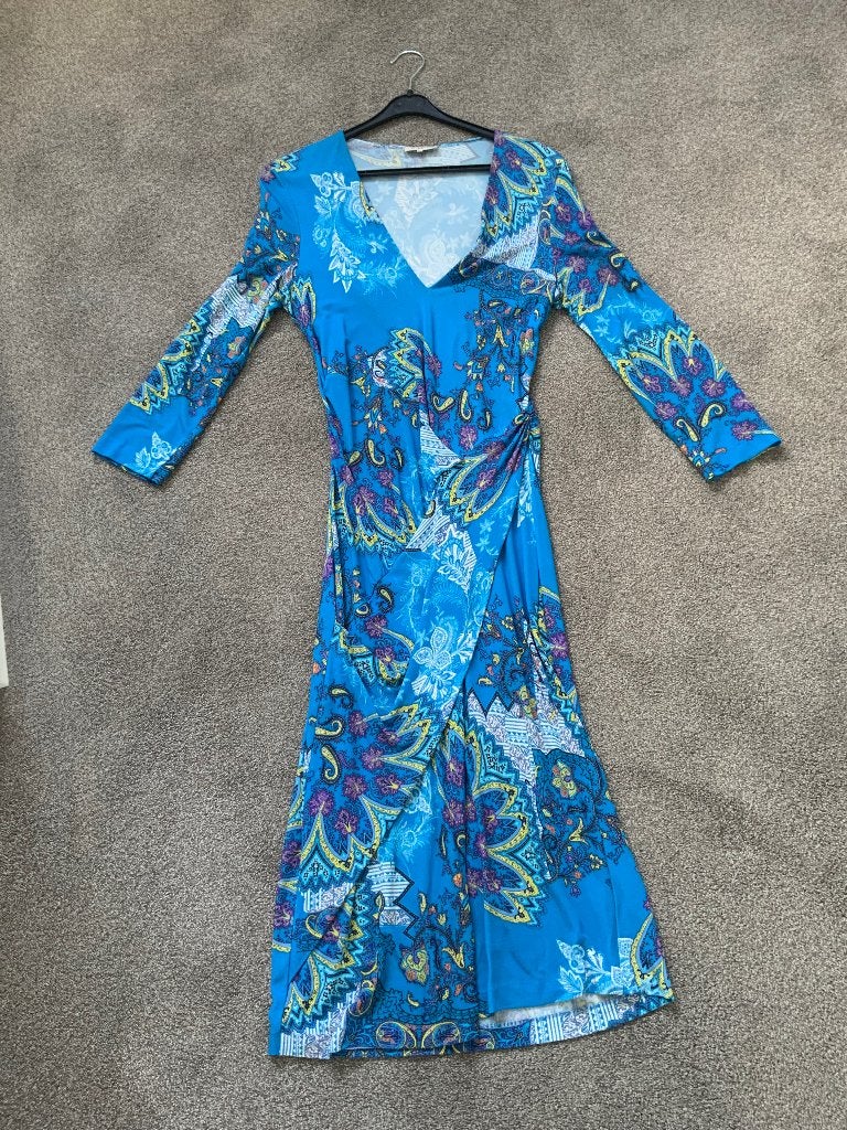 Etro midi jurk, Verzenden, ETRO, Maat 42/44 (L), Zo goed als nieuw