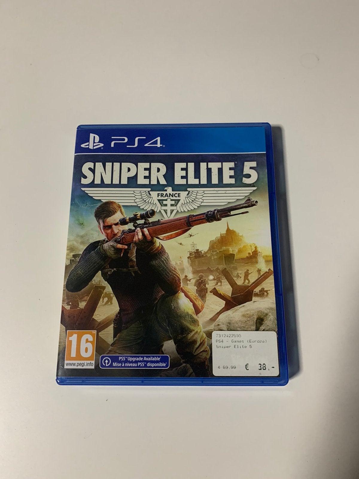 Sniper Elite 5 | Playstation 4, Spelcomputers en Games, Games | Sony PlayStation 4, Shooter, 1 speler, Ophalen of Verzenden, Zo goed als nieuw