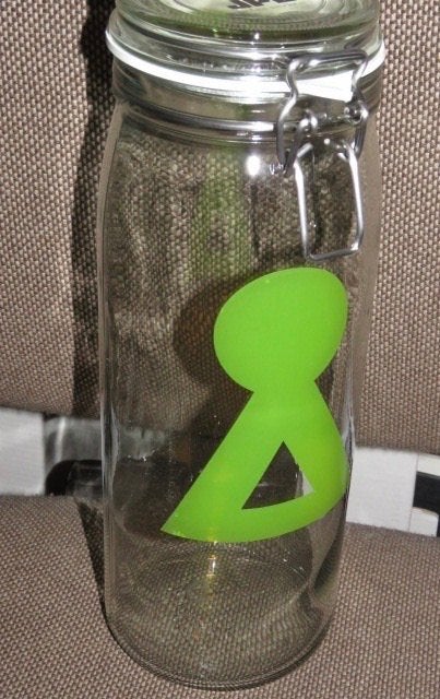 Grote weckfles, voorraadpot, Voorraadpot, Ophalen of Verzenden, Zo goed als nieuw, Glas