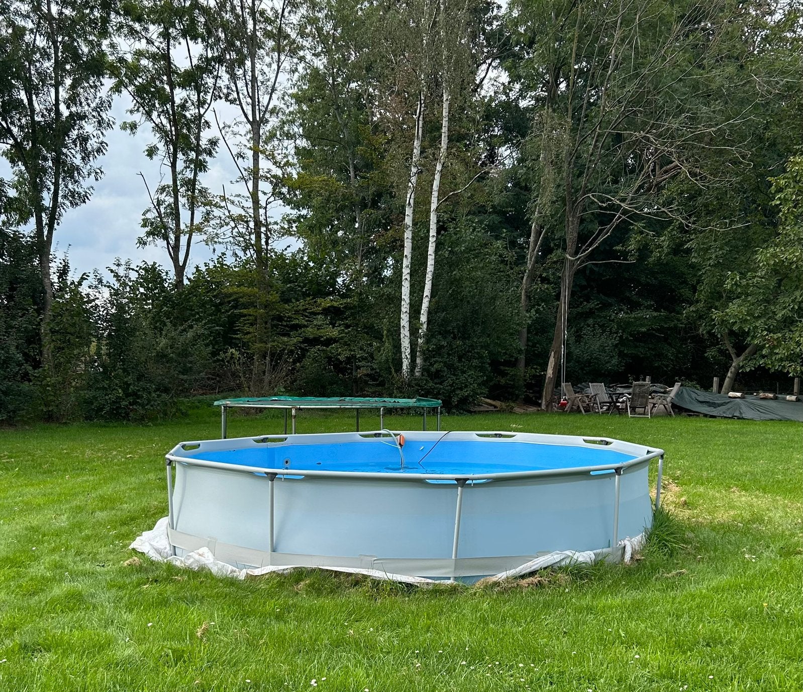 Zwembad exitpool 360x75, Ophalen, Gebruikt, Minder dan 80 cm, Rond