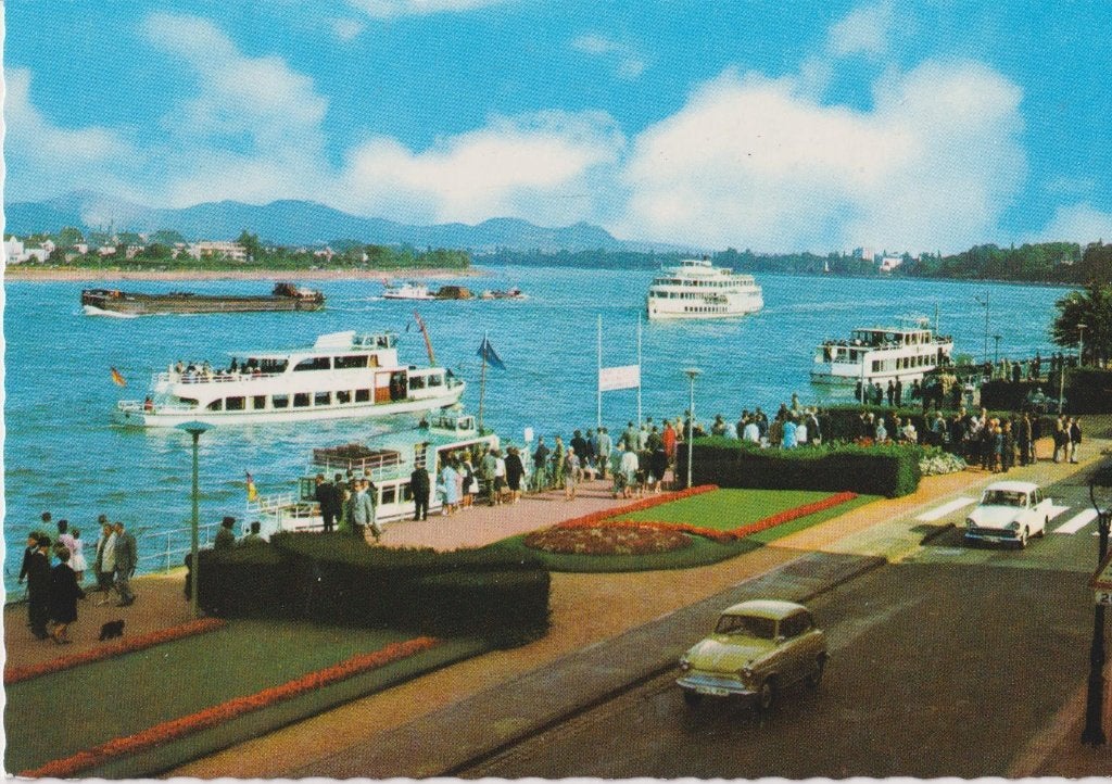 Duitsland Bonn met auto's DAF 33, Lloyd Alexander, Ophalen of Verzenden, 1960 tot 1980, Ongelopen, Duitsland