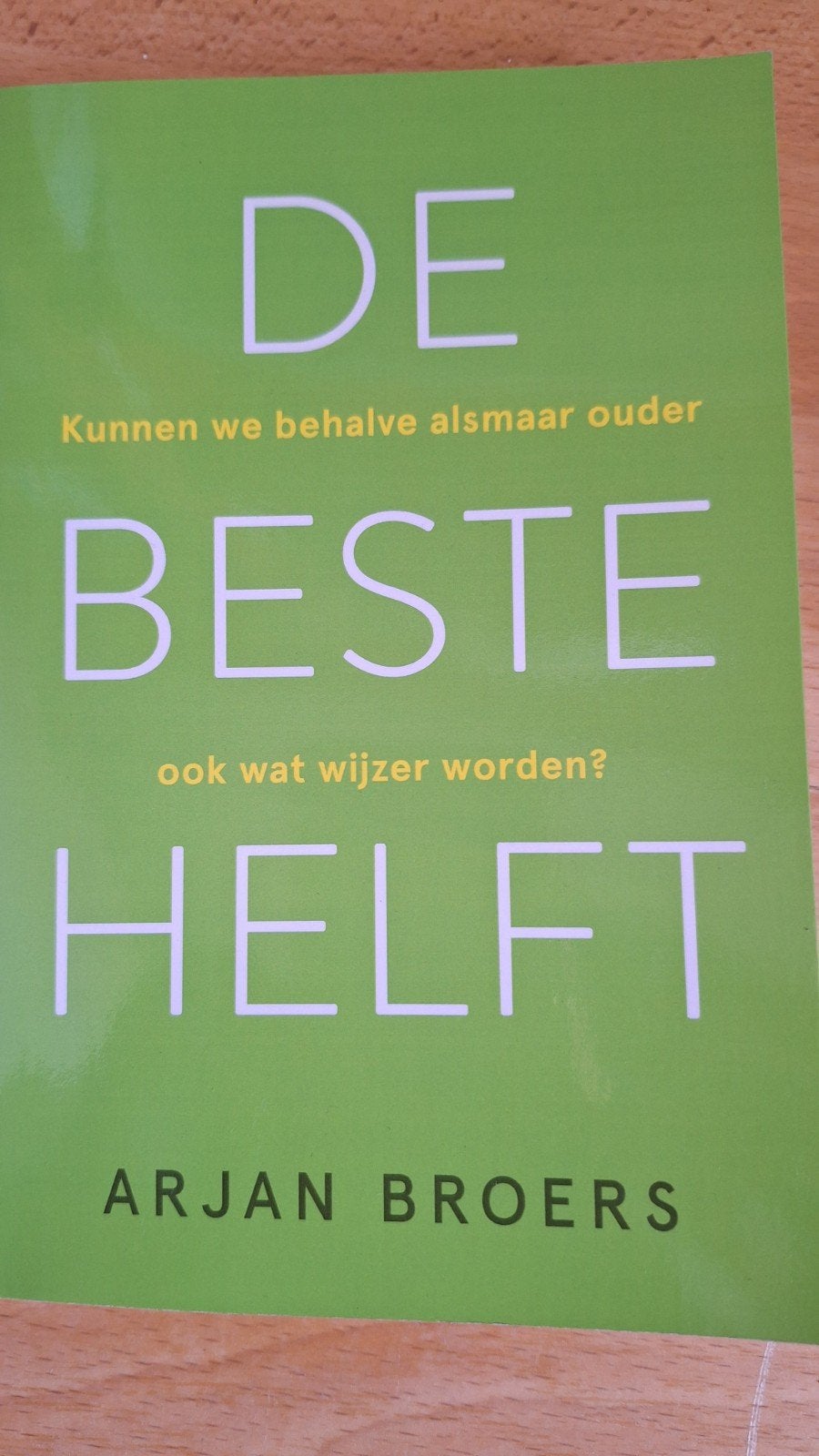 Arjan Broers - De beste helft, Arjan Broers, Ophalen of Verzenden, Zo goed als nieuw, Nederland