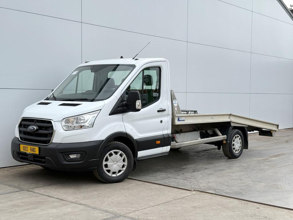 Ford Transit 350 2.0 TDCI 130PK Autotransporter Ambulance Ab, Achterwielaandrijving, 4 cilinders, Wit, 11 km/l