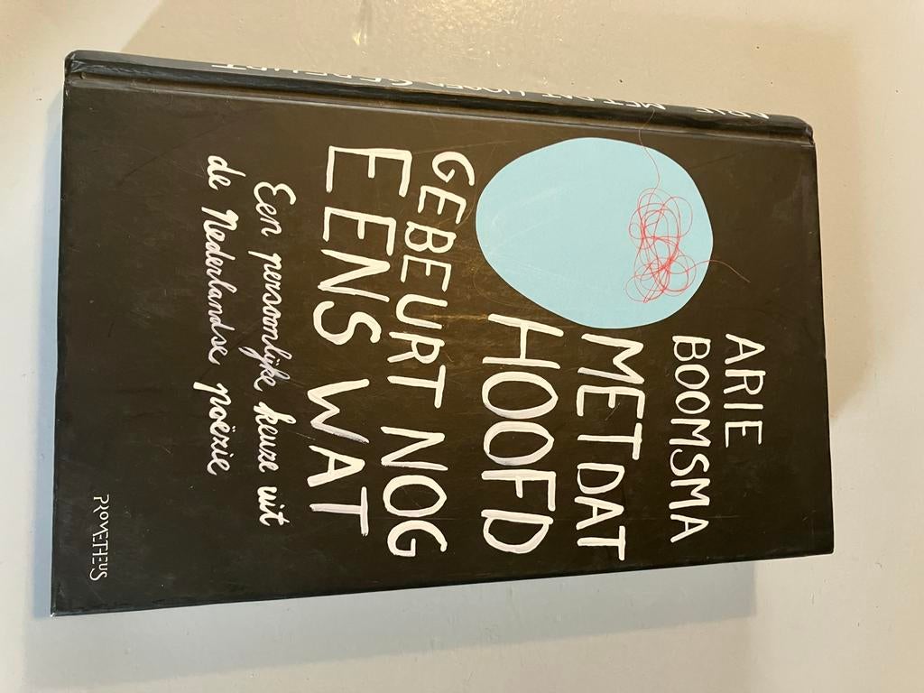 Met dat hoofd gebeurt nog eens wat - Arie Boomsma, Ophalen of Verzenden, Zo goed als nieuw, Eén auteur
