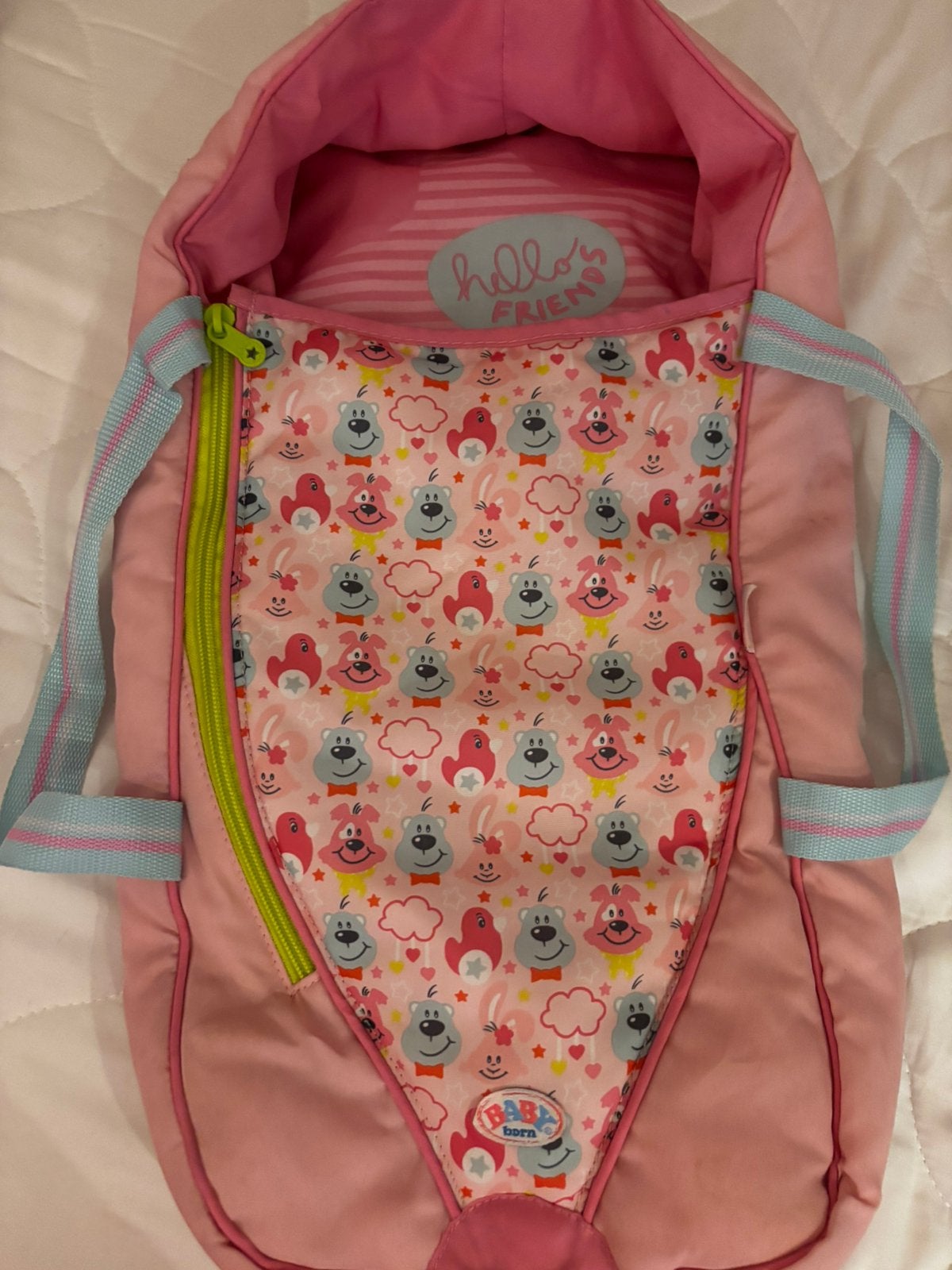 Baby born poppen draagzak, Kinderen en Baby's, Speelgoed | Poppen, Ophalen, Zo goed als nieuw, Babypop