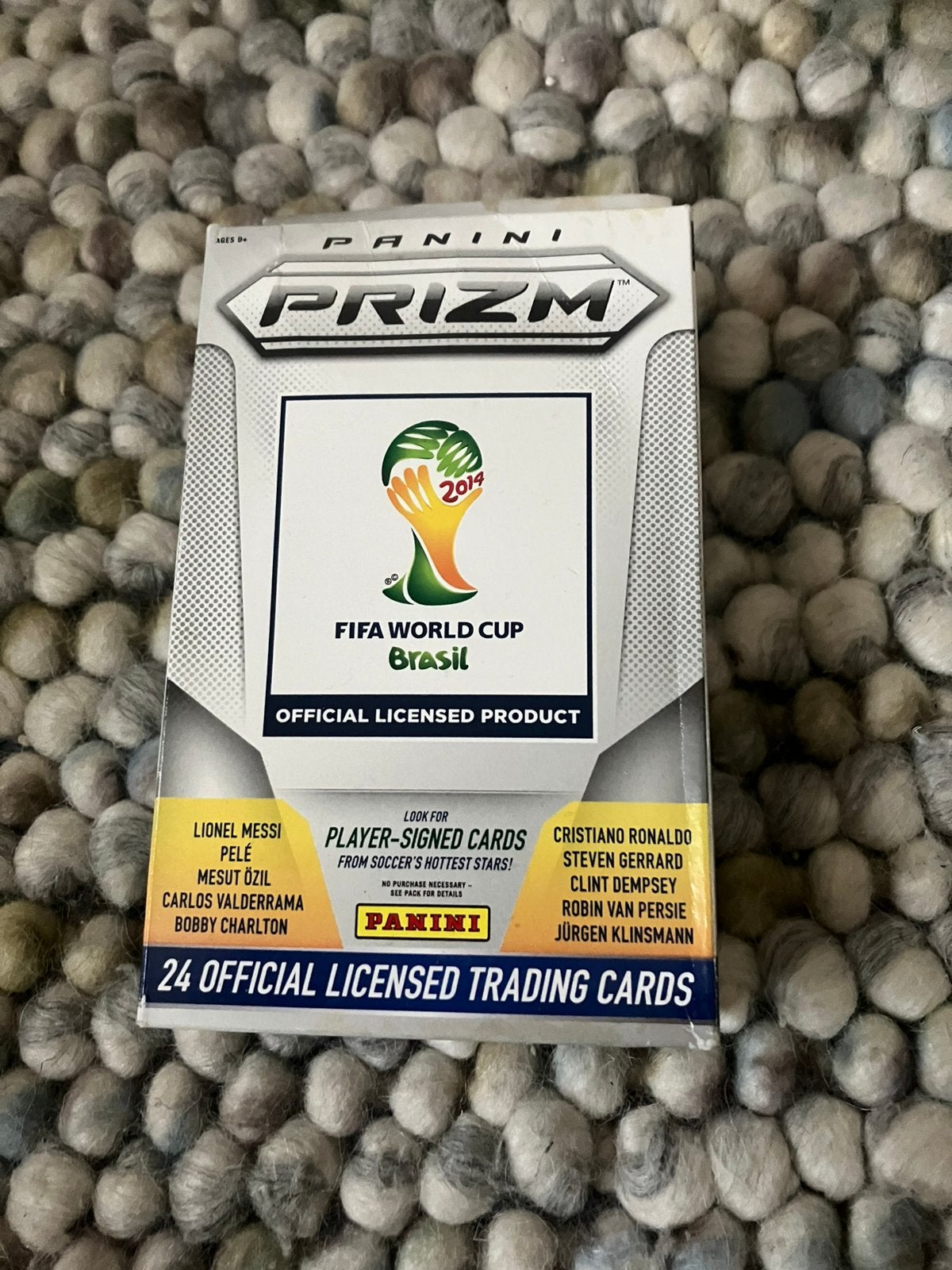 Panini wk 2014 doosje met 24 losse kaarten, Ophalen of Verzenden, Zo goed als nieuw, Buitenlandse clubs, Poster, Plaatje of Sticker