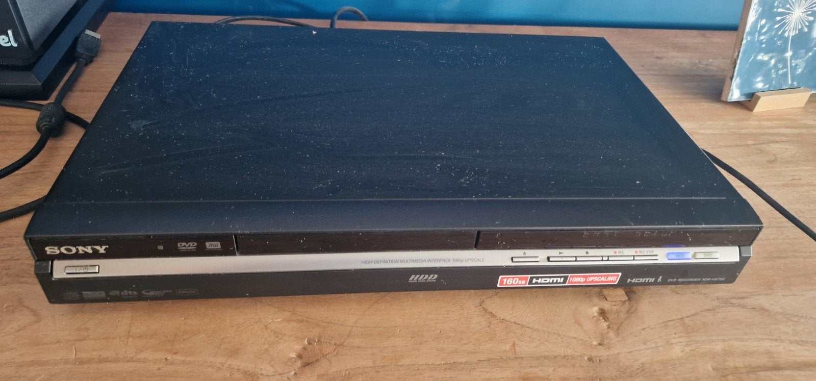 Sony RDR-HX720 DVD-recorder met harddisk, Gebruikt, Met harddisk, Dvd-recorder, Ophalen of Verzenden