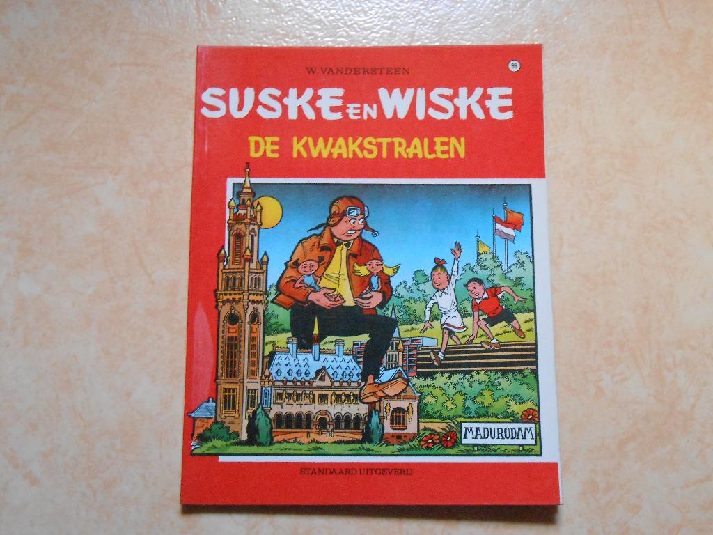 Suske en wiske 99 De kwakstralen 1969 1 ste druk. Misdruk., Boeken, Willy Vandersteen, Eén stripboek, Nieuw, Ophalen of Verzenden