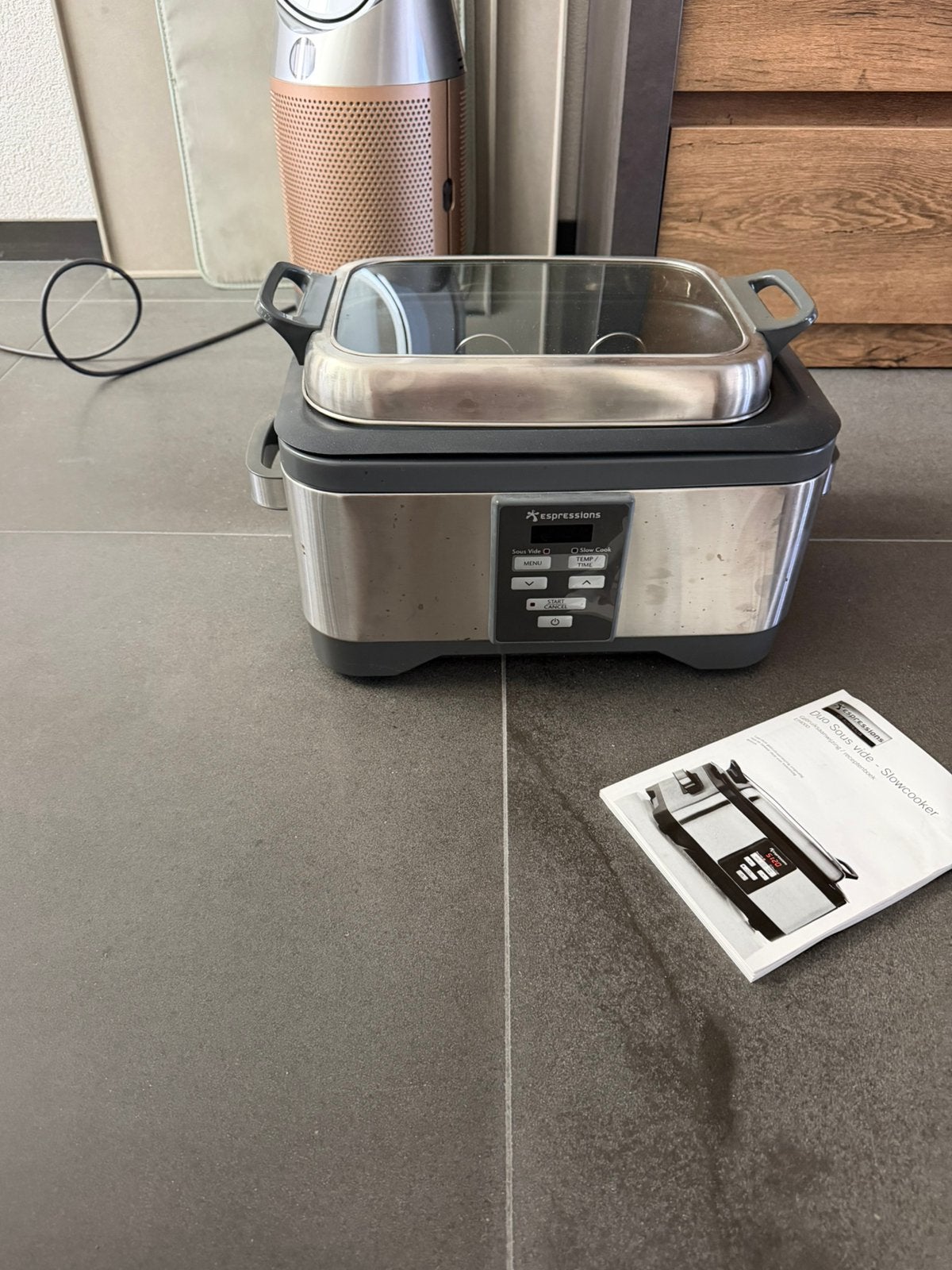 Duo sous vide -Slowcooker, Ophalen, Zo goed als nieuw